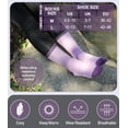 thumbnail image 3 of Calcetines de senderismo DYW de lana merino térmicos para invierno, 5 pares, 3 of 6