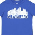 thumbnail image 4 of Inktastic Cleveland Skyline Grunge White Boys or Girls Toddler T-Shirt, 4 of 5