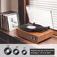 thumbnail image 2 of Reproductor LP Bluetooth Vintage DANFI AUDIO DF de 3 velocidades con tocadiscos, 2 of 8