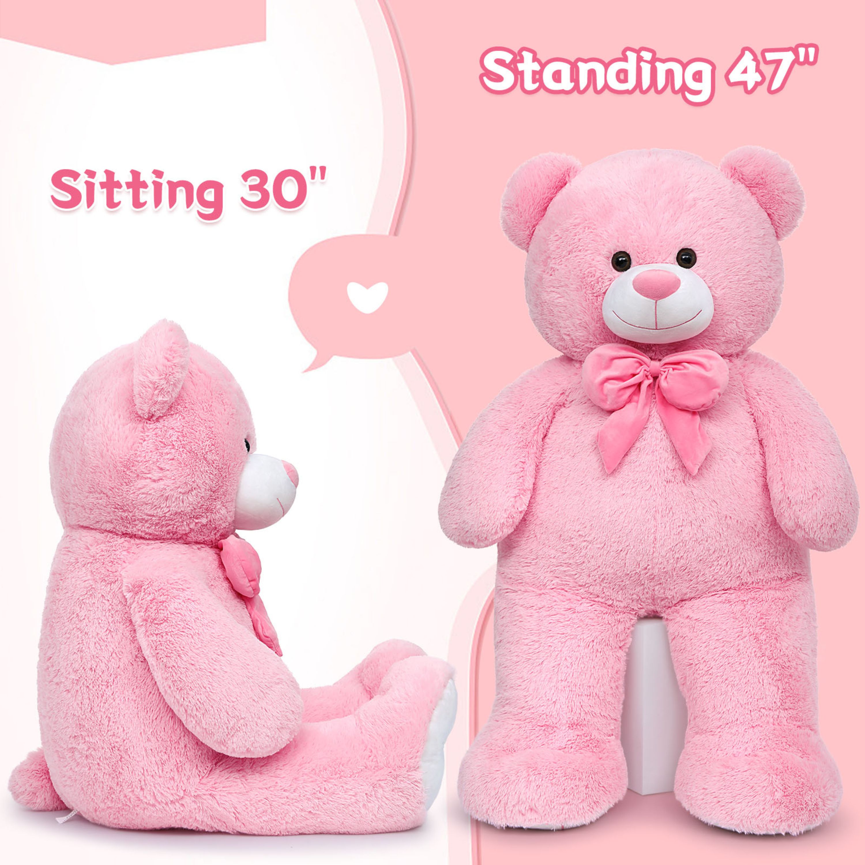 Tezituor 4ft Giant Teddy Bear Plush Toy photo 4