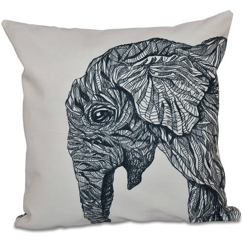 Simply Daisy Animal Print Decorative Pillow 16 X 16 Walmart Com