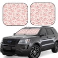 thumbnail image 1 of Saiise Pig for Foldable Car Sun Shades (2-Pack) Offer Sun Protection with an Easy-fold Design for Convenient Windshield Shading-Small, 1 of 6