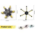 thumbnail image 2 of Transformable Fingertip Spinning Top Focus Toy With Diy Transformable Chain Mechanical Spiral Twister Orange, 2 of 5