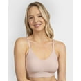 thumbnail image 2 of Fruit of the Loom Women's 2-Pack Stretch Wireless Bra w/Built in Pads, 2 of 5