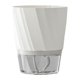 thumbnail image 5 of Maceta de autorriego Inteprter Ba blanco transparente Talla mediana 2Conjunto, 5 of 6
