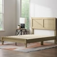 Rest Haven Kent Wood Platform Bed, Twin XL, Natural
