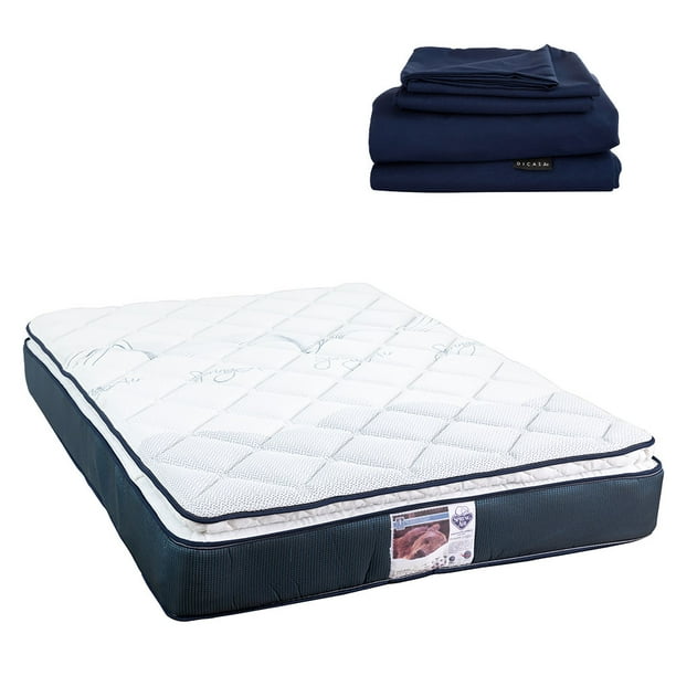 Colchón Queen Size + Sábanas Softy Spring Air Monaco