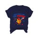 thumbnail image 1 of Blusas de Manga Corta para las Mujeres Divertido Impreso Cuello Redondo Tee, Vintage Humor Gráfico Blusas de Primavera para las Mujeres, 1 of 4