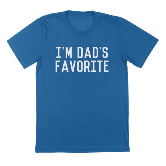 Dads Favorite Humor Father'S Day Graphic Royal Mens T-Shirt