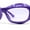 All Purple, variant on Trendy Fashion Curved Wrap Sport Thick Plastic Sunglasses All Purple