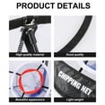 thumbnail image 3 of OUNONA Golf Target Practice Net 1Pcs Chipping Net Black Nylon Collapsible For Indoor Use 30 X 30 X 2 Cm, 3 of 6