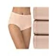 thumbnail image 3 of Vanity Fair Culotte Brève Illumination pour Femmes, Lot de 3, 8, Beige Rosé Multicolore, 3 of 6