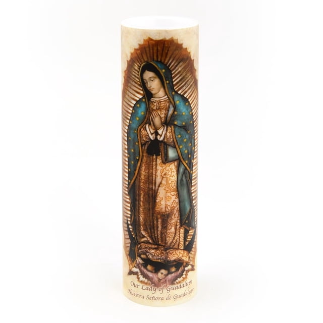 Vela LED THE SAINTS COLLECTION Nuestra Señora de Guadalupe