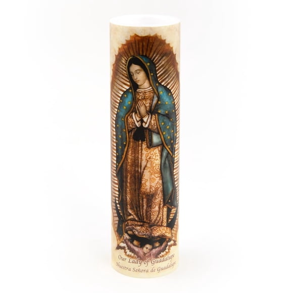 Vela LED THE SAINTS COLLECTION Nuestra Señora de Guadalupe