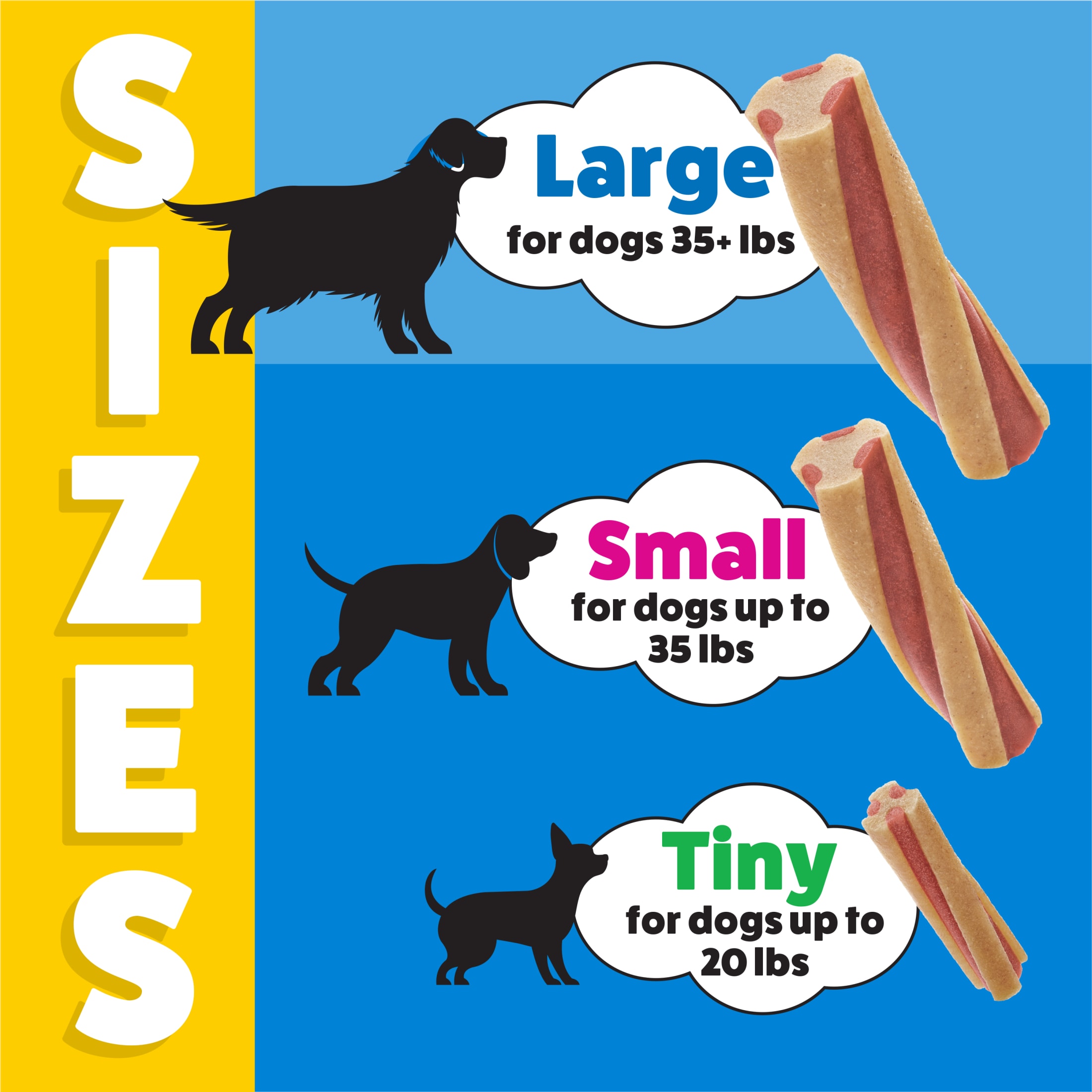 Busy Twist'd With Beggin' Large Dog Chew Treats, 36 oz, 4 Pack photo 4