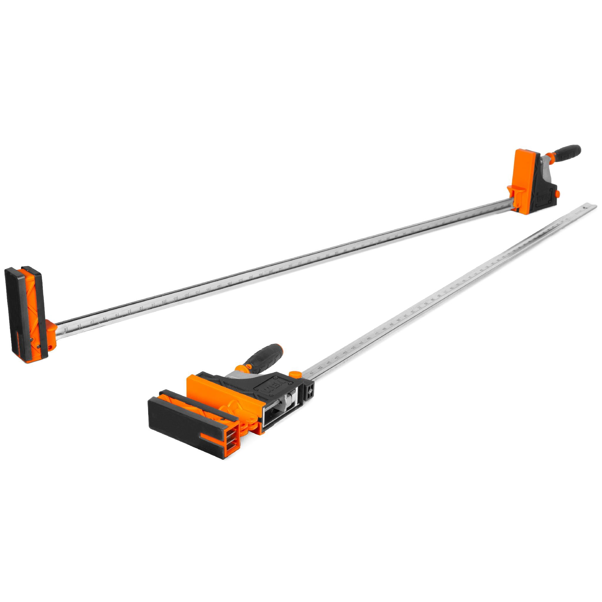 WEN 50-Inch 2000-Pound Parallel Jaw Clamp and Spreader Set, Two-Pack