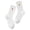 stag126-10-White-Socks, variant on BRICH Oktoberfest Crew Socks Funny Socks Gift for Men Women 10-White One Size