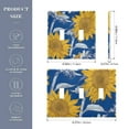 thumbnail image 3 of 2 Gang Light Switch Cover Plate Hand Paint Sunflowers Wall Plate Decorate Electrical Outlet Cover Plates 4.56”x4.48”, 3 of 8