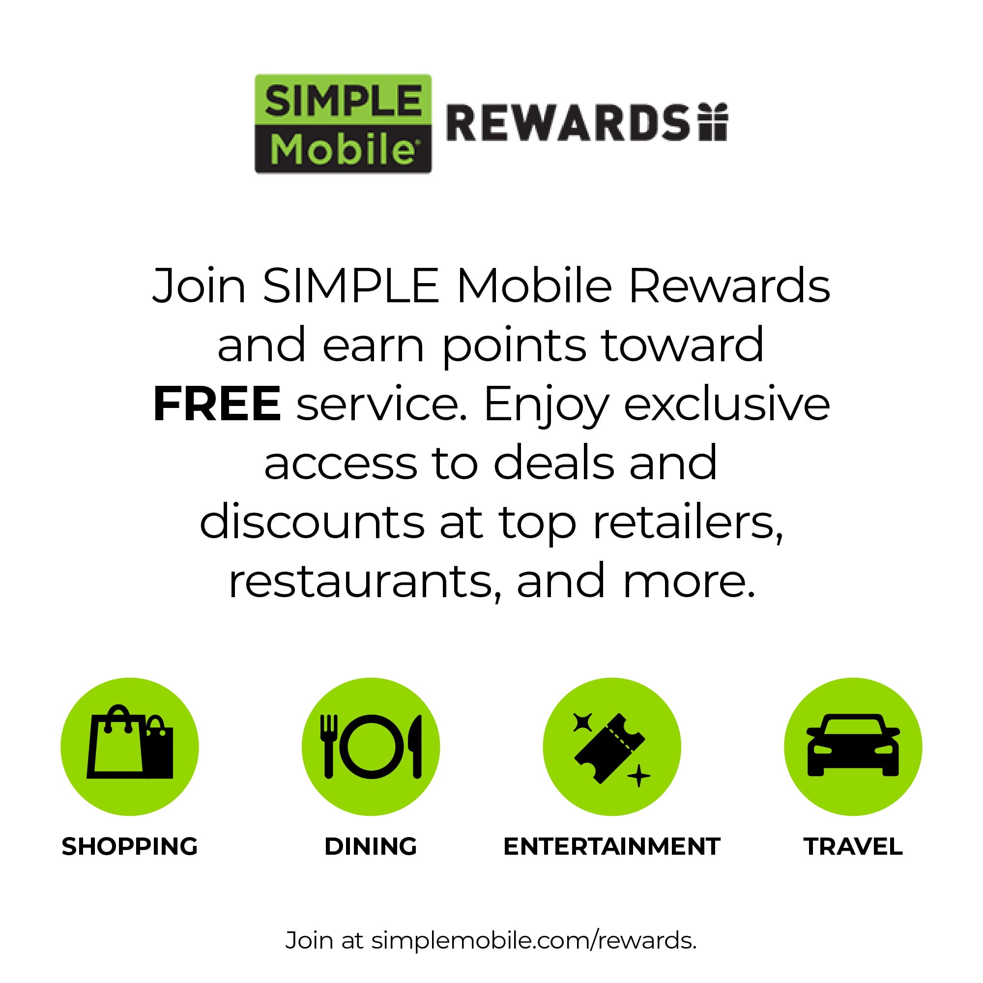 シンプルモバイルLG Rebel 4 4 G LTEプリペイドスマートフォン (ロック) -ブラック-16 GB-SIMカード付き-GSM