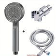 thumbnail image 1 of High Pressure Shower Head 5 Mode Adjustable Shower Multifunction Large Water Spray Nozzle Massage Shower Bathroom Accessories, 1 of 5