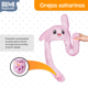 thumbnail image 2 of Gorro de Felpa RM REGALOMEX con orejas Movibles y luces rosa Mediano, 2 of 7