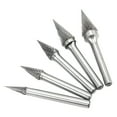 thumbnail image 4 of Carbide Rotary File,5 Pcs Carbide Burr Double Cut Rotary File Double Cut Carbide Rotary Burr Rugged and Tough, 4 of 14