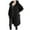 Black#4, variant on 50% Off Clear! Viikei Plus Size Windbreaker Jackets for Women Womens Windbreaker Jacket Clearance Hooded Loose Solid Windcoat