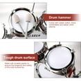 thumbnail image 5 of Yuhuan Drum Sets for Kids Jazz Drum Set for Beginners 5 Drums with Stools Drumsticks Cymbal Children Drum Toys Toddler for Boys and Girls 3-14 Years, 5 of 8
