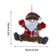 thumbnail image 3 of Colgante de Navidad Ganfancp Papá Noel Muñeco de Nieve Adornos para Colgar, 3 of 6