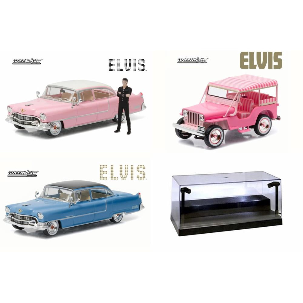Elvis Presley Diecast Toy Car Package Three 1/43 Scale Diecast Model