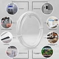 thumbnail image 5 of Metpure 1/4" NSF Certified 25 Feet Length LLDPE Tubing for Reverse Osmosis De-ionized Water Filtration Systems, Refrigerators, and Other Appliances (1/4", 25', White), 5 of 7