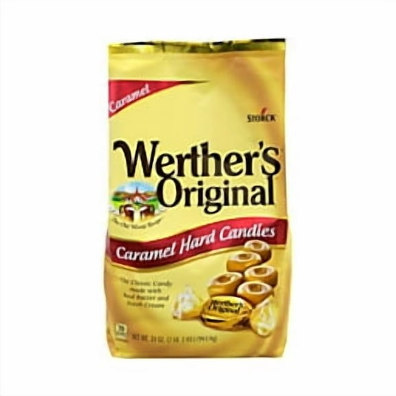 Werther's Original Hard Caramel Candy, 34 Oz