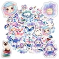 thumbnail image 5 of 35pcs Pastel Cartoon Stickers Fantasy Cute Stickers Adorable Animal Stickers for Laptops Notebooks Suitcases, 5 of 9