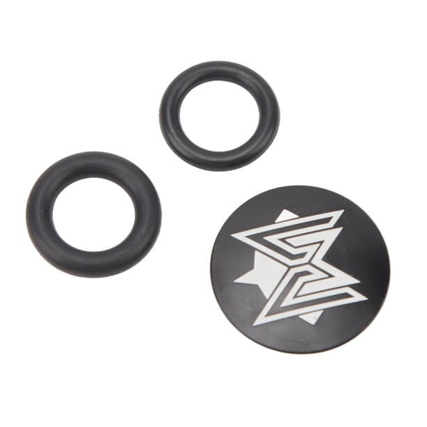 Tapa de manivela de bicicleta, cubierta antipolvo de bielas, cubierta antipolvo de aluminio negro para bielas, cubierta antipolvo de bielas, diseño de última generación