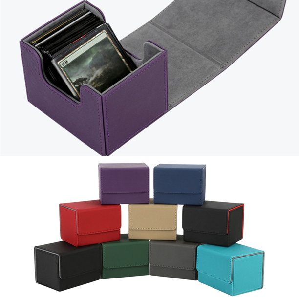Gwong Juguete Caja de tarjetas Resistente al impacto Capacidad de gran capacidad TCG TCG Tarjeta de comercio Titular de la tarjeta de juego para Tarot Gwong 30014426