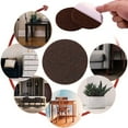 thumbnail image 4 of 357 Piece Self-Stick Furniture Felt Pads for Hard Surfaces Brown, 4 of 10