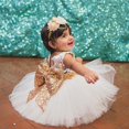 thumbnail image 3 of Robe à Sequins pour Bébé Fille Pricess, Robe de Fête, Costume de Noël, 3 of 5