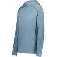 thumbnail image 5 of Holloway B32164946 Eco Revive Women Ventura Soft Knit Hoodie, Carbon Heather - Extra Large, 5 of 12