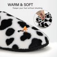 thumbnail image 4 of Zapatillas ATHMILE House para mujer y hombre de interior White Cow 9-10, 4 of 6