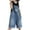 Blue A4, variant on Women's Casual Adjustable Strap Denim Bib Overalls Shortalls Romper Classic Trendy Summer Shorts Jumpsuits for Women