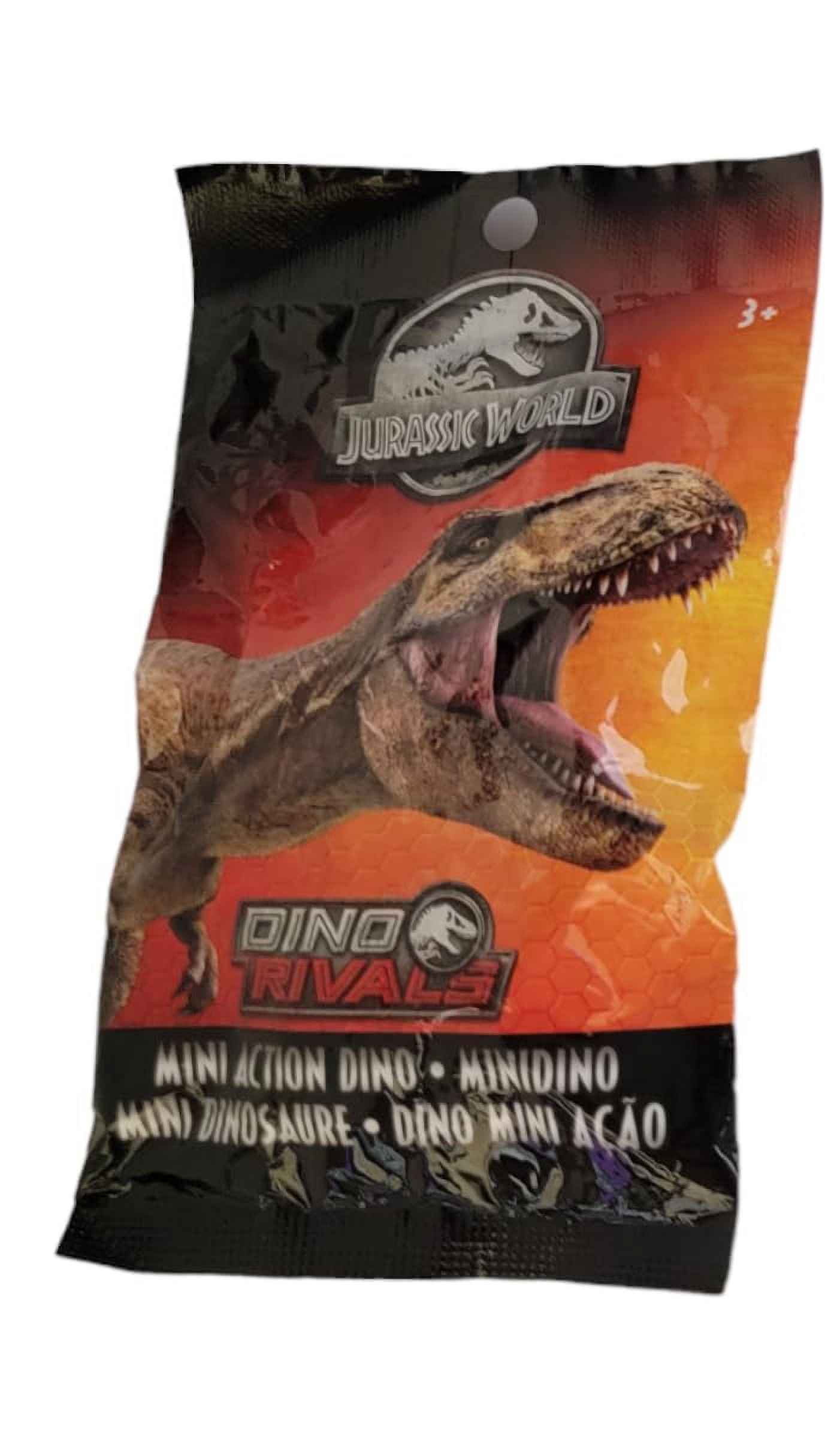 Jurassic World Dino Rivals Dinosaurs Minis Surprise Pack of Dinos Box (Pack of 3)