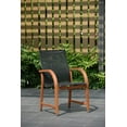 thumbnail image 3 of Amazonia SeasideSerene 9-piece Solid Wood 100% FSC Rectangular Patio Dining Set, 3 of 15