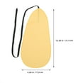 thumbnail image 2 of Phenofice 2Pcs Yellow Saxophone Cleaning Cloth for Daily Use Durable and Practical Instrument Care, 2 of 7