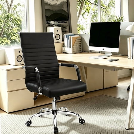lacoo mid-back faux leather office product