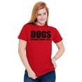 thumbnail image 4 of Anti Social Dog Lover Pet Puppy Owner Plus Size Crewneck Graphic Tee Shirt Brisco Brands 5X, 4 of 5
