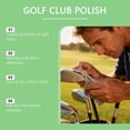 thumbnail image 4 of Golf Club Polish & Cleaner - Removes Scratches, Restores Shine, and Protects Club Heads - Gentle Formula for Irons and Woods 100ml, 4 of 5
