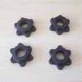 thumbnail image 2 of 4 Uds collares barras de pesas estándar deportes antideslizante Spin-Lock Collar tuerca mancuerna tornillo abrazaderas para levantamiento de pesas con mancuernas, 2 of 5