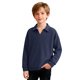 thumbnail image 1 of Camisas de Manga Larga para Niños Tamaño 12-14 Juventud Color Sólido Top de Cuello de Solapa para Chico, Camisa de Botón de Manga Larga Casual para Uso Diario, 1 of 6