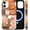 Fall Inspirational, variant on Fall Inspirational Quote Phone Case for iPhone 15 6.1 Inch - Autumn Faith Pumpkin Leaf Collage Protective Cover, Compatible with MagSafe Hard PC Shockproof Magnetic Case for Women Men Boys