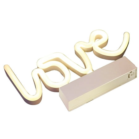 

Docooler LED Neon Light Small Night Lamp Stall Lamp USB + Battery Dual Use 5 Styles Available